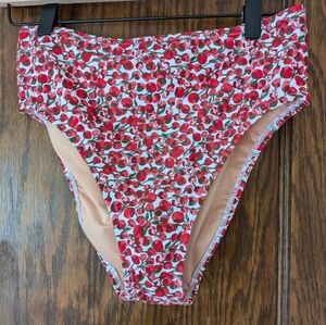 J. Crew Liberty print bikini bottoms